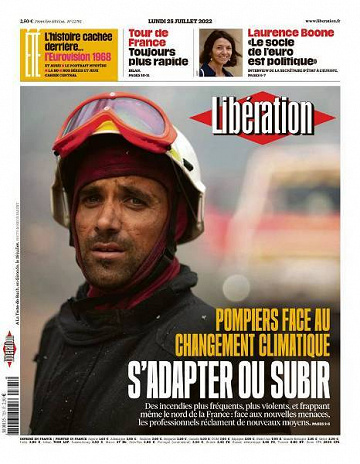 Libération du Lundi 25 Juillet 2022