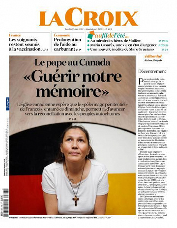 La Croix - 25 Juillet 2022