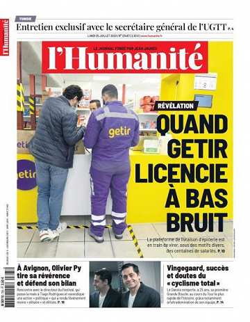 L’Humanite - 25 Juillet 2022