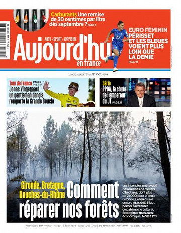 Aujourd’hui en France - 25 Juillet 2022
