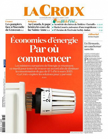 La Croix - 26 Juillet 2022