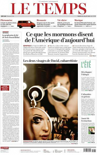 Le Temps - 26 Juillet 2022