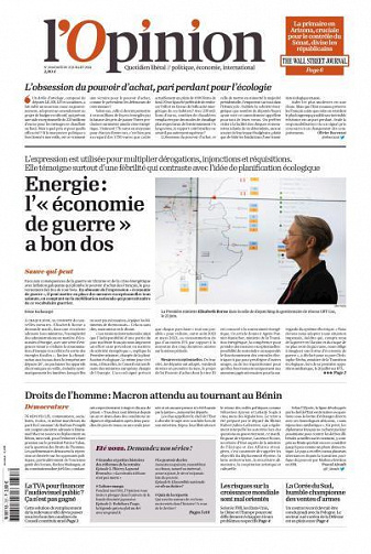 L’Opinion - 27 Juillet 2022