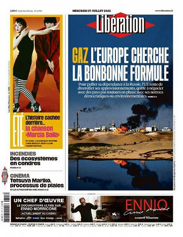 Libération du Mercredi 27 Juillet 2022