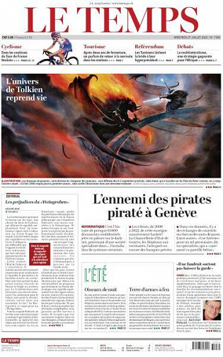 Le Temps - 27 Juillet 2022