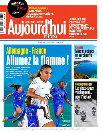 Aujourd’hui en France - 27 Juillet 2022
