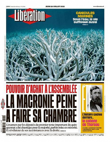 Libération du Jeudi 28 Juillet 2022