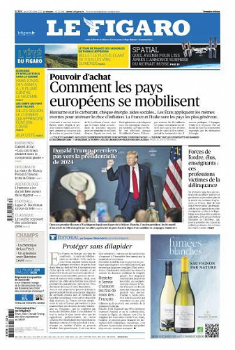 Le Figaro du Jeudi 28 Juillet 2022
