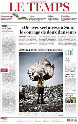 Le Temps - 28 Juillet 2022