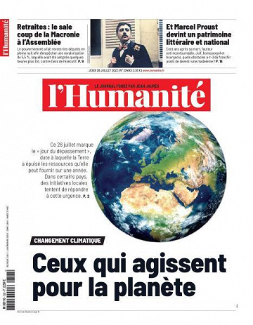 L’Humanite - 28 Juillet 2022