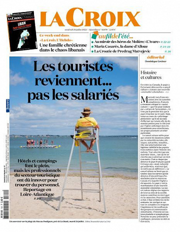 La Croix - 29 Juillet 2022