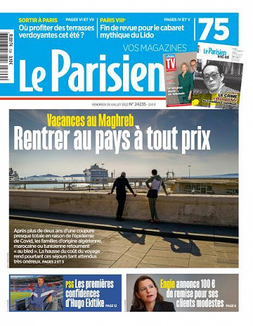 Le Parisien du Vendredi 29 Juillet 2022