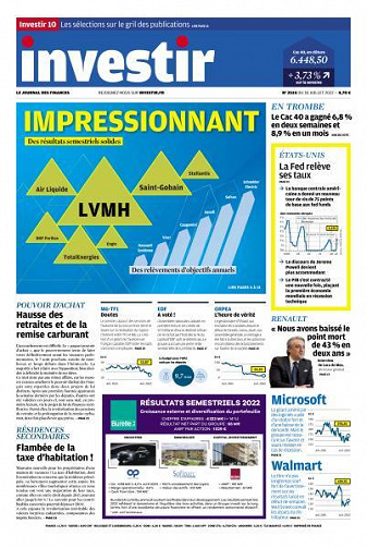 Investir - 30 Juillet 2022