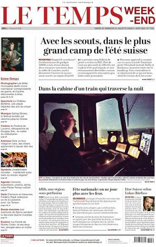 Le Temps - 30-31 Juillet 2022