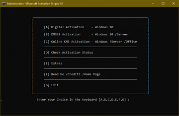 [Windows] Microsoft Activation Scripts 1.6 Freeware