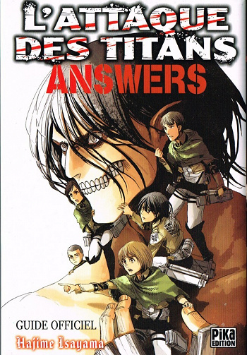 L'attaque des Titans - HS. Answers - Guide officiel
