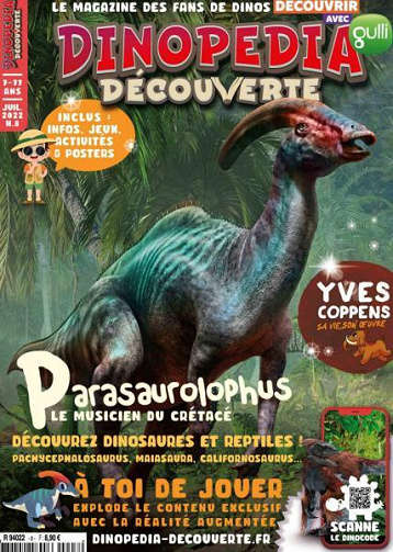 Dinopédia Découverte - Juillet 2022