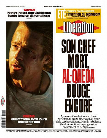 Libération du Mercredi 3 Août 2022