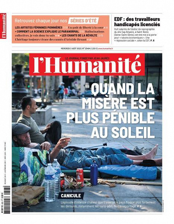 L’Humanite - 3 Août 2022