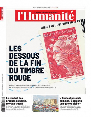L’Humanite - 4 Août 2022