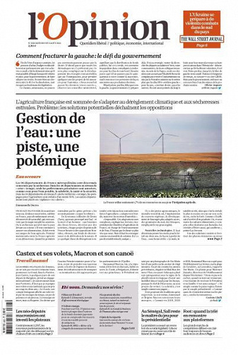 L’Opinion - 5-6 Août 2022