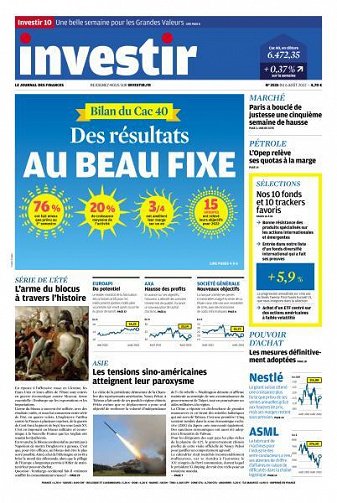 Investir - 6 Août 2022