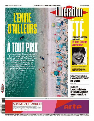 Libération du Samedi 6 et Dimanche 7 Août 2022
