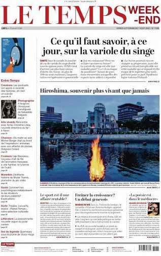 Le Temps - 6-7 Août 2022