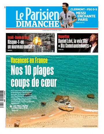 Le Parisien du Dimanche 7 Août 2022