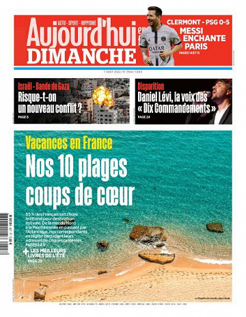 Aujourd’hui en France - 7 Août 2022