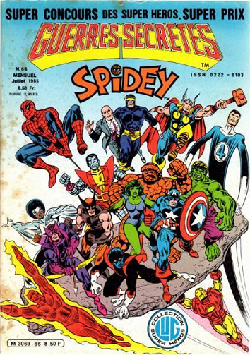 Guerres Sécrètes - Marvel Spidey #66 à #78 - Jim Starlin, George Pérez