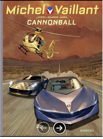 Michel Vaillant - nouvelle saison tome 11 - Cannonball - Denis Lapière, Marc Bourgne, Olivier Marin