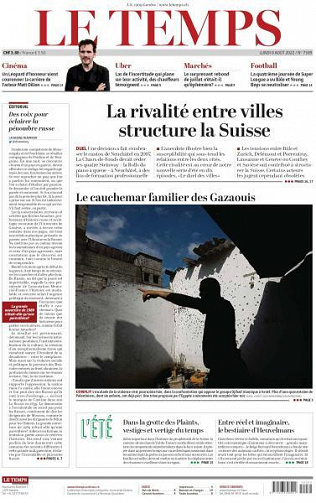 Le Temps - 8 Août 2022
