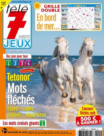 Télé 7 Jeux - Août 2022