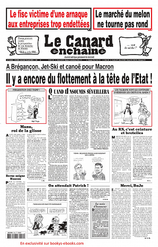 Le Canard enchaîné N° 5309 Du mercredi 10 Août 2022