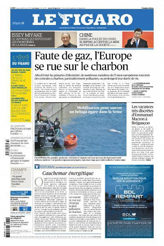 Le Figaro du Mercredi 10 Août 2022