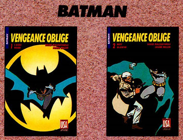 Batman - Vengeance Oblige 1989 -Frank Miller & David Mazzjcchelli (T1 & T2 Integrale)