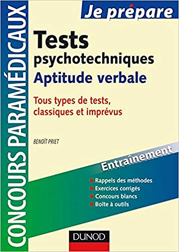 Tests psychotechniques - Concours paramédicaux - Benoît Priet