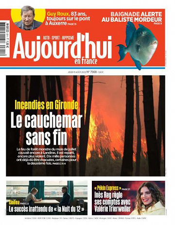 Aujourd’hui en France - 11 Août 2022