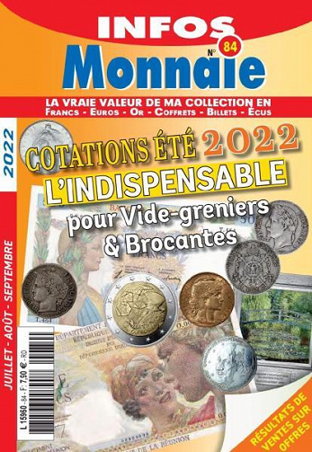 Infos Monnaie - Juillet-Septembre 2022