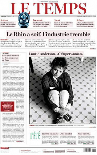 Le Temps - 12 Août 2022