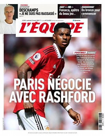 L’equipe du Vendredi 12 Août 2022
