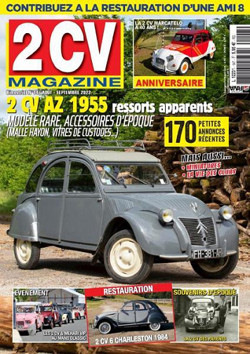 2 CV Magazine - Août-Septembre 2022