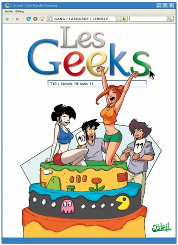 Les Geeks Tome 10 : Jamais 10 sans 11 -  Gang, Thomas Labourot