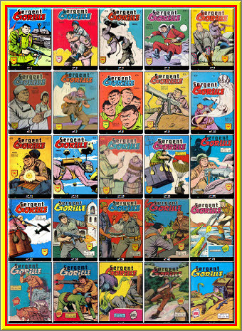 Sergent gorille 45 Tomes Petit format HD FR PDF CBR | BDs