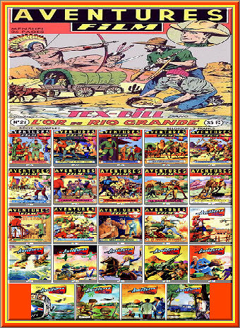 Aventures Film 109 Numéros Petit format HD FR CBR | BDs