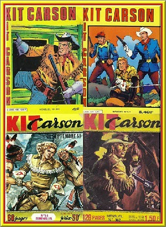 KIT Carson Exclusivement 103 Numéros Petit format HD FR PDF CBR | BDs