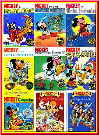 Mickey à travers les siecles 15 Tomes 1HS HD FR CBR | BDs