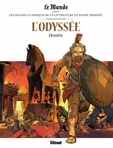 Les grands Classiques de la littérature en bande dessinée (Glénat/Le Monde) - Tome 10 - L'Odyssée