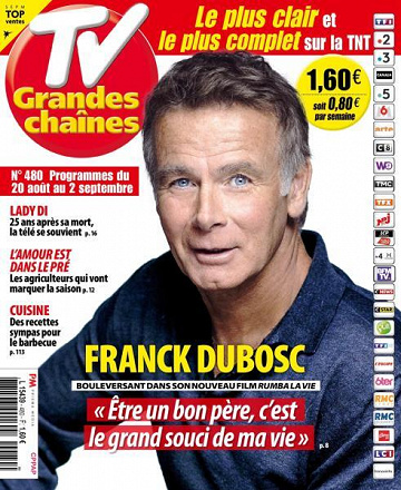 TV Grandes chaînes - 20 Août 2022